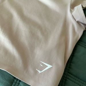 Gymshark crop top, size large